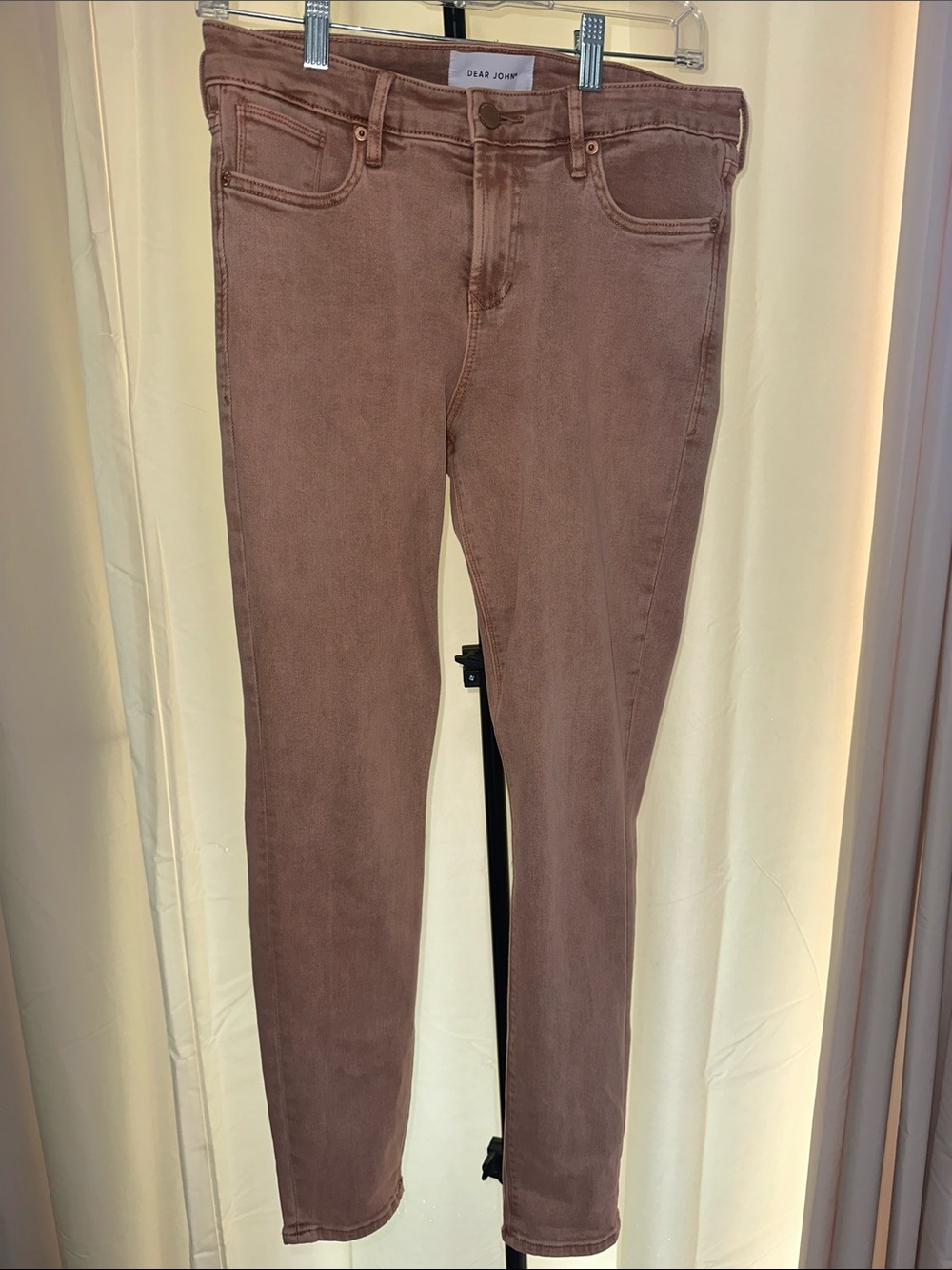 Dear John Skinny Jeans in Dusty Mauve size 28